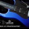「Fender Custom Shop Limited Edition Lexus LC Stratocaster」！レクサスLCをイメージした、カスタムショップストラト！