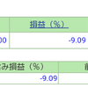 ポートフォリオ　営業日：2020/9/14