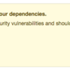 「Gemfile.lockに脆弱性のあるライブラリがあるで」とGitHubに指摘された