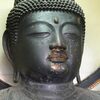 報恩寺阿弥陀如来坐像　頭部1