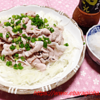 豚しゃぶサラダ・だしの沸騰には注意：糖尿病患者の食卓
