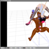 MMDで組技モーションを作る・キン肉バスター②