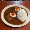 弐番亭（文京区本郷）のポークカレー揚げ卵トッピング