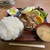 さかさ食堂で「ニンニク焼き定食＋大盛」を食べてみた