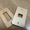 セリアのスイッチ、コンセントカバーでプチDIY♪