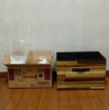 本日買った物、ケトルとゴミ箱用の収納ボックス
