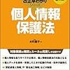 「個人情報保護法 (1冊でわかる! 改正早わかりシリーズ)」を出版します