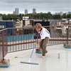 屋上バーベキュー