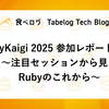 RubyKaigi 2025 参加レポート #1 〜注目セッションから見るRubyのこれから〜
