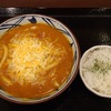 「トマたまカレーうどん」＆「とろける４種のチーズトマたまカレーうどん」@『丸亀製麺』。(2022.5)