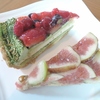 キルフェボンの「京都府産宇治抹茶と赤いフルーツのタルト」と「イチジクのタルト」