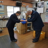 円城白菜まつりで集まった募金を道の駅かもがわ円城に贈呈いたしました。
