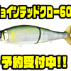 【ガンクラフト】ルアーデザインのクッション「ジョインテッドクロー600」通販予約受付中！