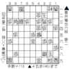 将棋局面｜広瀬章人vs菅井竜也2015-06-08王位戦挑決戦｜広瀬が鬼手で挑戦者に