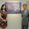 姪の個展に行く  Ausstellung meiner Nichte