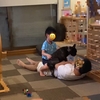 休日はジム三昧〜　モジャは王子とボンの餌食です(笑)