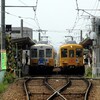 琴電太田駅で