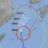 台風なう　970hPa