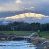 山は雪