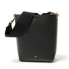 CELINE セリーヌ 189303AH4.38NO SMALL SEAU SANGLE サングル バケット スモール レザー ショルダー トートバッグ Black レディース 208,000円送料無料