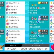 キョダイピカチュウ 育成論 調整メモ パーティサンプル Maikeruのポケモン育成日記