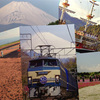 富士山ポストカード3「富士山と生きる」