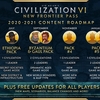 Civ6のススメ60　ニューフロンティアパス（ＮＦＰ）ビザンチン＆ガリアパックで導入の「波乱の時代」モードは難易度・神にどう影響する？