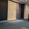 早朝の羽田空港ANAラウンジ