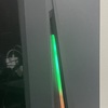 ゲーミングPCが届いたけど前面パネルが光りすぎな件