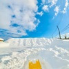 『雪投げ』と言うにふさわしい肉体労働の日