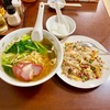 南区若宮町の「酔園」で半チャーハン＋ラーメン定食