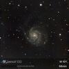星見娘で電視観望5042(M101 回転花火銀河 in UMa）