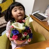 ４歳と０歳　3月11日　ママおめでとう