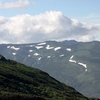 8月の残雪
