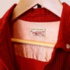 50s WASHINGTON DEE CEE STRIPE B.D. SHIRT / ヴィンテージ ディーシー フランネル ボタンダウン シャツ