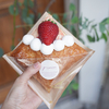 グルニエでパリサクッないちごミルフィーユを