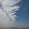 雲流れる