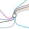 神戸空港国際化と新鉄道（1）　阪急/阪神/JRも乗入れ(私案)