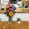 送別会のお花がいっぱい