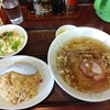 泰陽楼 東三店　青葉区中央　ラーメン＋半チャーハンセット