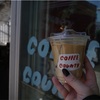 激うま「COFFEE COUNTY」ラテと、撃沈「パンストック」明太フランスパン。[天神/福岡]