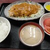 西川口の「あおき食堂」でスタミナ定食を食べました★