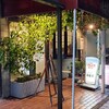 トマトとバジルのピザ,ヤリイカのイカ墨パスタ,赤ワイン(24/11)@味楽亭.横浜市港南区