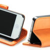 ビジネス風いっぱい！財布型のiPhone5S皮革ケース