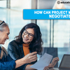 How can project managers negotiate?