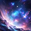 cosmic background of nebula (宇宙のネビュラ) by Animagine XL V3.1