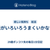 妊活がいろいろうまくいかない。