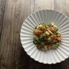 サーモンとネバネバ野菜のわさび風味