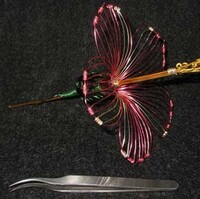 ワイヤークラフト 花〝Joshua Harker作品をお試し制作 - ワイヤー