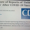 コロナワクチンによる深刻で長期にわたる副作用をCDCが認めるCDC Admits There Are Severe & Long-Lasting Side Effects From Covid Vaccines 